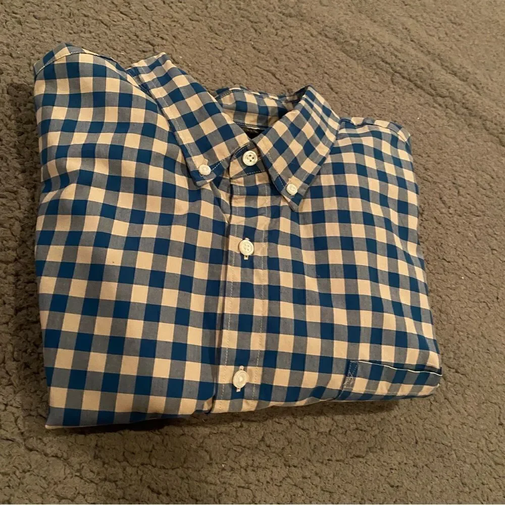 J Crew Plaid X Large Tall Shirt